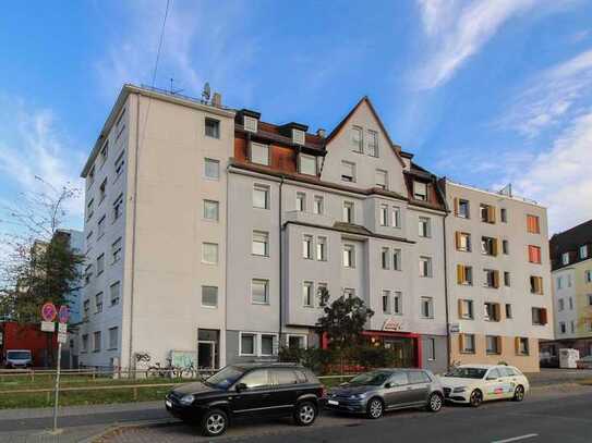 Zentral gelegenes, langfristig vermietetes 1-Zi.-Apartment in St.-Peter nähe Wöhrder Wiese