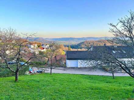 Sonniges Baugrundstück in Aussichtslage von Hohenstaufen