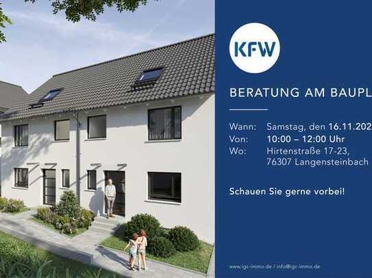 Beratung am Sa. 16.11.2024 von 10-12 Uhr, Neubau DHH für 599.500€ inkl. zinsgünstigem KFW Darlehn