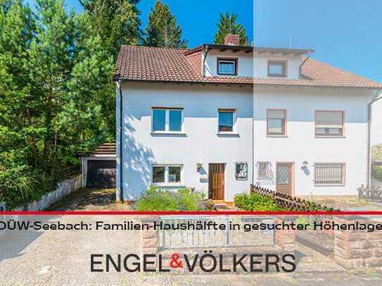 **NEUER PREIS**DÜW-Seebach: Familien-Haushälfte in gesuchter Höhenlage!