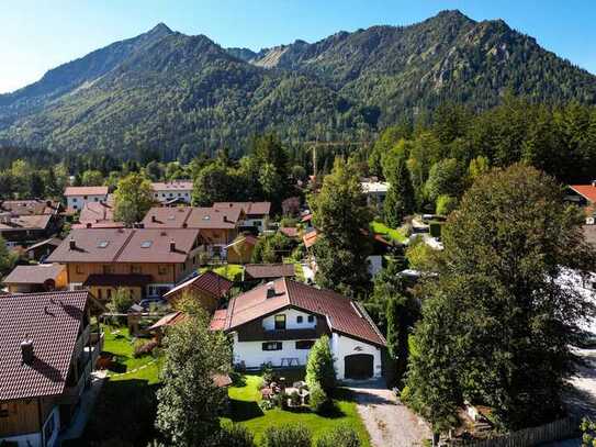 Einfamilienhaus im Herzen von Schliersee-Neuhaus mit großzügigem Grundstück in sonniger Lage