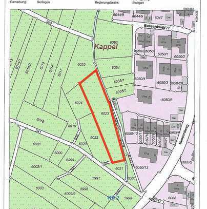 Attraktives Grundstück mit Entwicklungspotenzial in Gerlingen