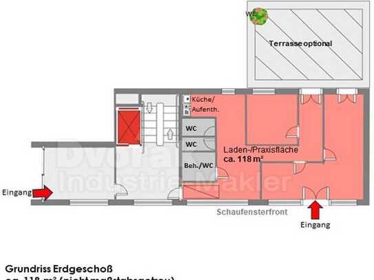 barrierefreie Büro-/Praxisfläche ca. 118 m² ideal für Gesundheitseinrichtungen