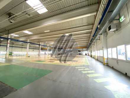 KEINE PROVISION ✓ RAMPE + EBEN ✓ Lager-/Produktion (1.500 m²) & Büro-/Sozial (250 m²)