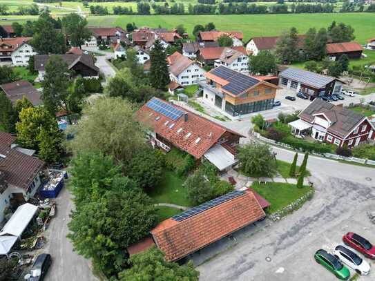 Besondere Immobilie mit vielen Nutzungsmöglichkeiten im wunderschönen Ostallgäu!