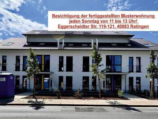 Musterwohnung! Geräumige 3-Zimmer-Neubauwohnung mit zeitgemäßem Design und hochwert