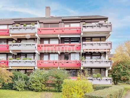 Zwei Zimmer mit Sonnengarantie! Top gefragte, zentrale und doch ruhige Lage in Ettlingen