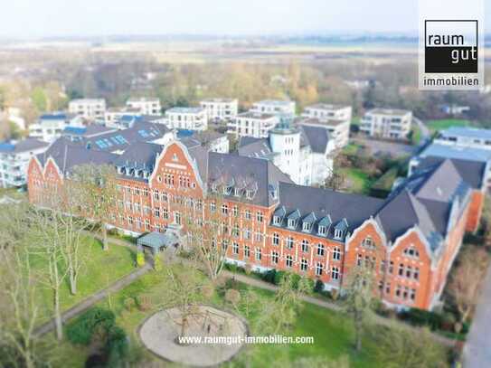 Historische Exklusivität - Gewerbeeinheit mit 330 m² Fläche im Dreiflügelhaus in Düsseldorf Wittlaer