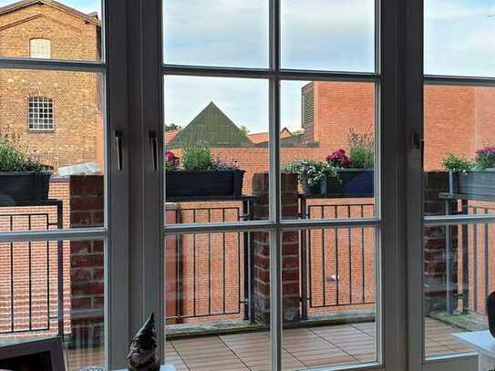 Ruhige 2-Zimmer-Wohnung mit Balkon und Einbauküche im Herzen Lüneburgs