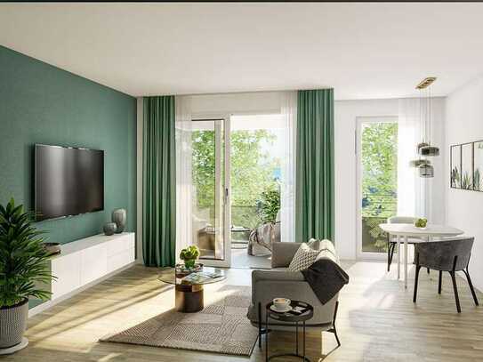 Grün trifft City in München Perlach – exklusive 2-Zimmer-Wohnung mit attraktiven Steuervorteilen