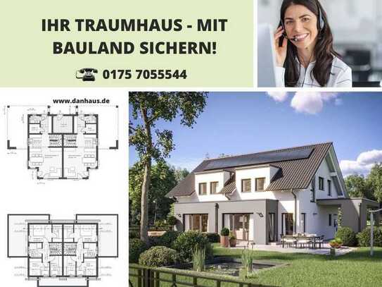 Hier entsteht Ihre neues Zweifamilienhaus – inkl. Grundstück in bester Lage!