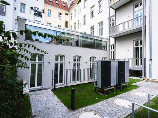 Spektakuläre Backstube: Erstbezug, 5 Zi., Terrasse & Balkon, Galerie mit 6m Deckenhöhe, Prov.-frei