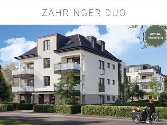 Exklusives Neubauprojekt "Zähringer DUO", WE 1.7, 3-Zimmer-Wohnung