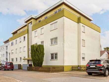 Wohnidylle in Brühl: Großzügige 2-Zimmer-Wohnung mit Loggia, Stellplatz und Erbbaurecht