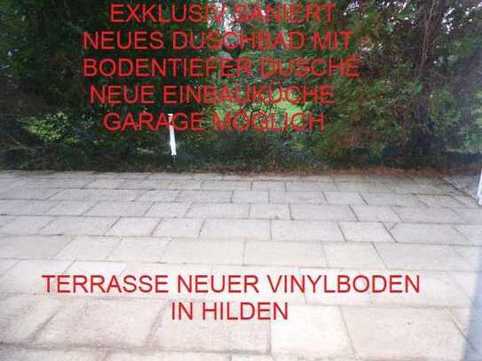 EXKLUSIV SANIERT NEUES DUSCHBAD MIT BODENTIEFER DUSCHE NEUE EBK TERRASSE NEUER VINYLBODEN HILDEN