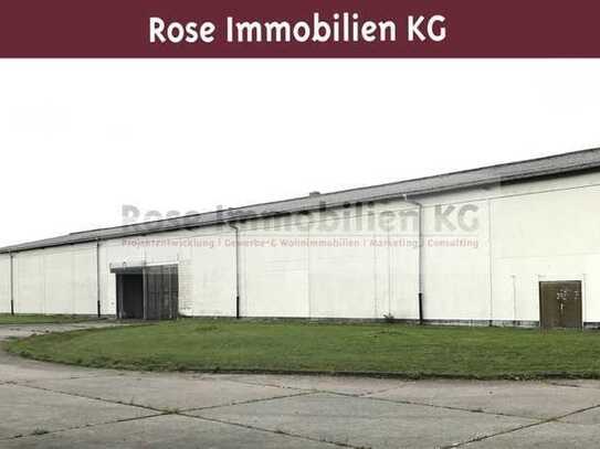 ROSE IMMOBILIEN KG: Lagerhalle mit Kranbahn und 6,8 m Höhe zu verkaufen!