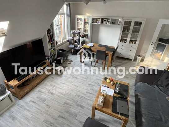 Tauschwohnung: Schöne, helle Maisonette-Wohnung in der List