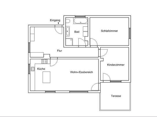 Erstbezug mit Balkon und Einbauküche: Freundliche 5-Raum-Wohnung in Dietfurt an der Altmühl