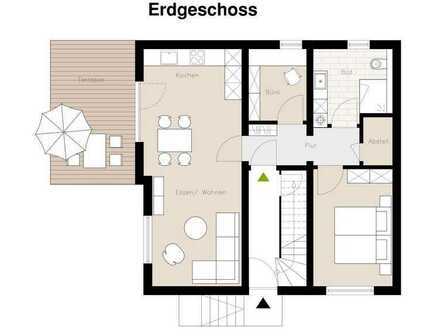 Erstbezug nach Sanierung: 3-Zimmer-Erdgeschosswohnung mit großer Gartenterrasse