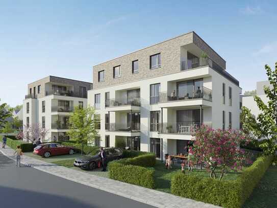 Exklusive 4-Zimmer-Erdgeschosswohnung mit 2 Terrassen und Gartenanteil