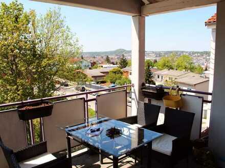 Maisonette Wohnung Pforzheim Buckenberg mit Ausblick ohne Makler