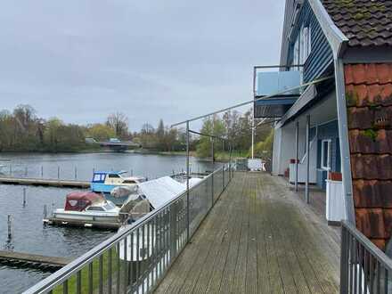 Restaurant im Vereinshaus des Lübecker Kanu- und Segelsportvereines (LKV)