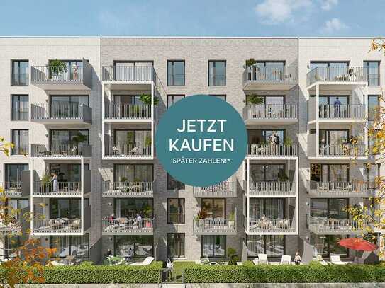 Jetzt kaufen, später zahlen!* – 79 m² mit 2 Bädern & Balkon zwischen Medienhafen & Lorettoviertel