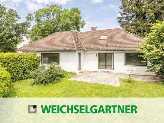 Einfamilienhaus-Bungalow mit schönem Südgarten (5 Gehminuten zur S-Bahn)