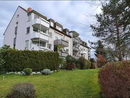 Stilvolle und helle 2-Zimmer-Wohnung mit Balkon und Garage