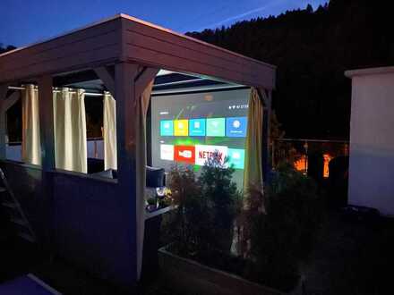 Modernisiertes 1 Familienhaus mit Blick auf den Neckar, teilweise möbliert + viele Extras