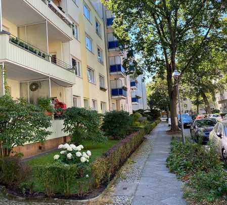 Vermietete 2-Zimmerwohnung in Bestlage Schmargendorf mit Balkon