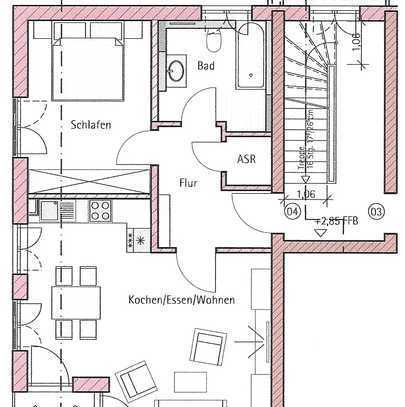 Exklusive 2-Raum-Wohnung mit gehobener Innenausstattung mit Einbauküche in München Untermenzing