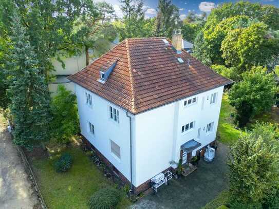 Altbauklassiker in ruhiger Wohnlage auf sonnigem Westgrundstück in Kleinmachnow