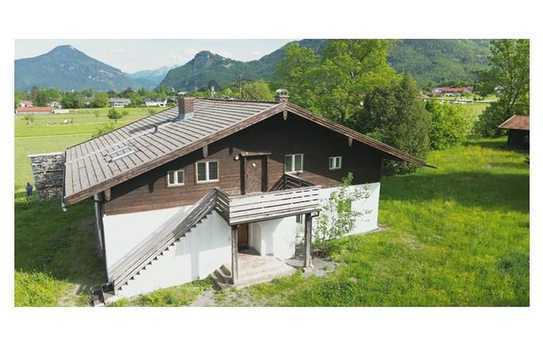 2-Familien Haus in Brannenburg. beste Berg - Panorama Lage auf 1143 m² Grund