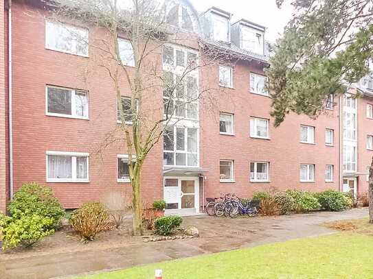 Gut geschnittene Wohnung mit Balkon