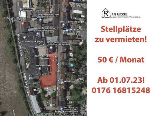 Stellplätze nahe der Innenstadt zu Vermieten!