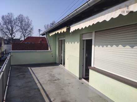 PROVISIONSFREI! 3-Zimmer-Wohnung mit großzügiger Terrasse und Kellerabteil in Ludwigshafen-Oppau.