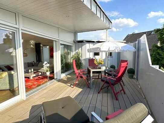 Kaufpreisreduzierung!!! Luxus & Design: Architekten-Penthouse/5-Zi-Maisonette! Panoramablick!