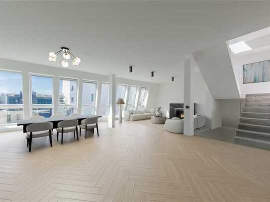 EXKLUSIVES PENTHOUSE mit ca. 70QM DACHTERRASSE - ALS NEUBAU-ROHLING am KaDeWe