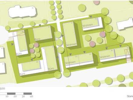Top Bauland - Entwicklungsgrundstück mit 10.339 m² für Wohnen und Gewerbe in Monheim