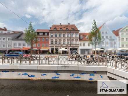 Mittendrin!
Traumhafte 2-Zimmer-Wohnung mit Terrasse direkt im Zentrum Freisings