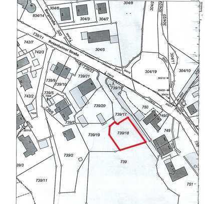 Baugrundstück für Einfamilienhaus oder Doppelhaus in begehrter Lage