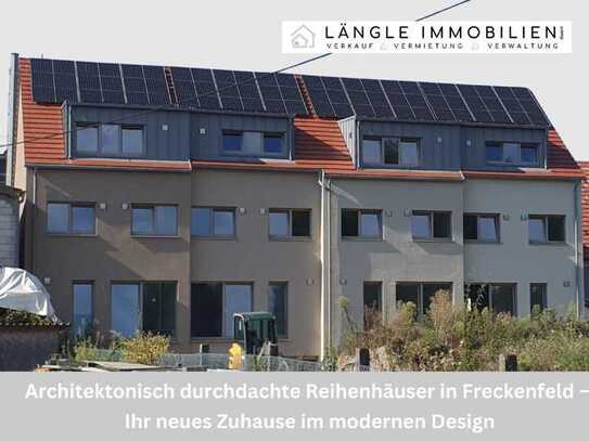 Architektonisch durchdachte Reihenhäuser in Freckenfeld – Ihr neues Zuhause im modernen Design