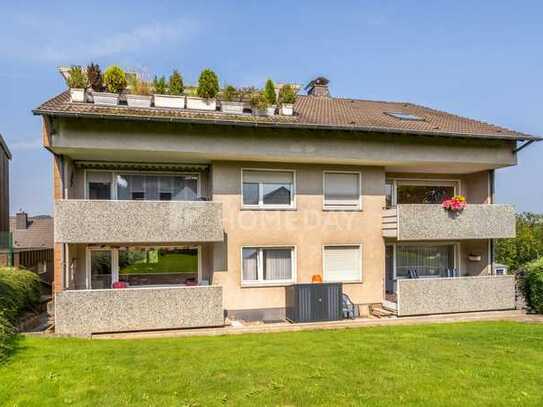 Attraktive 2-Zimmer-Wohnung mit Balkon und Gartenmitbenutzung in Herdecke