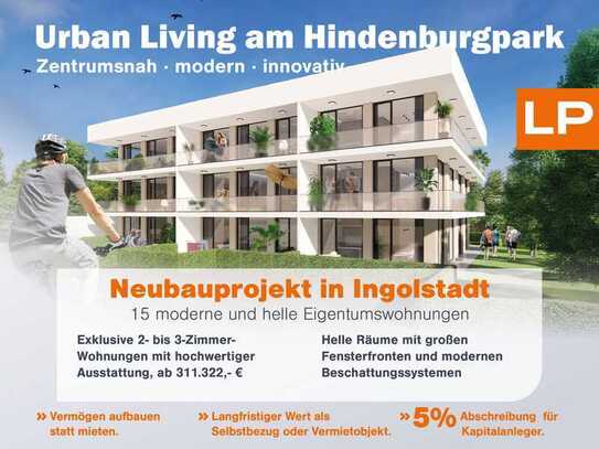 Neubau 2 Zimmer Wohnung mit großem Balkon