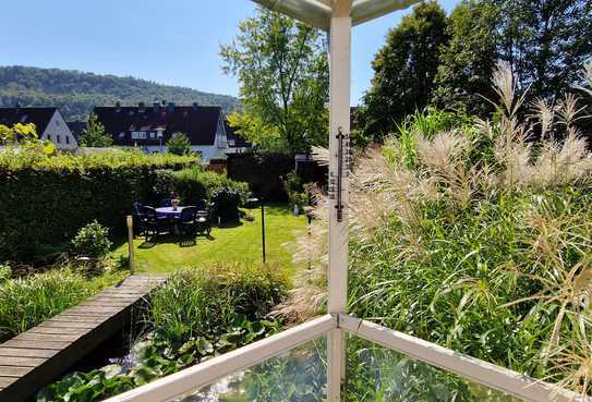 Reihenendhaus mit schönem Garten in ruhiger, zentraler Lage Klütviertel