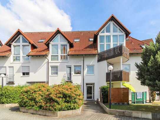 Ruhiges Wohnen in Dresden-Weißig: Frei werdende 2-Zi.-Maisonette mit Balkon