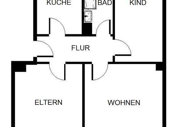 3-Zimmer-Wohnung in Gelsenkirchen Scholven