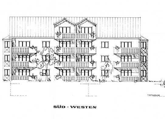 Helle und geräumige DACHGESCHOSSWOHNUNG