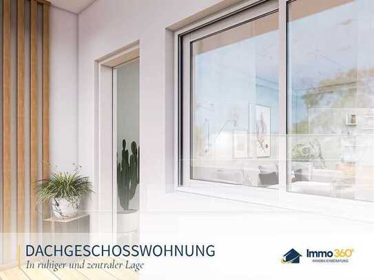 Bezugsfreie Dachgeschosswohnung mit Süd-Balkon